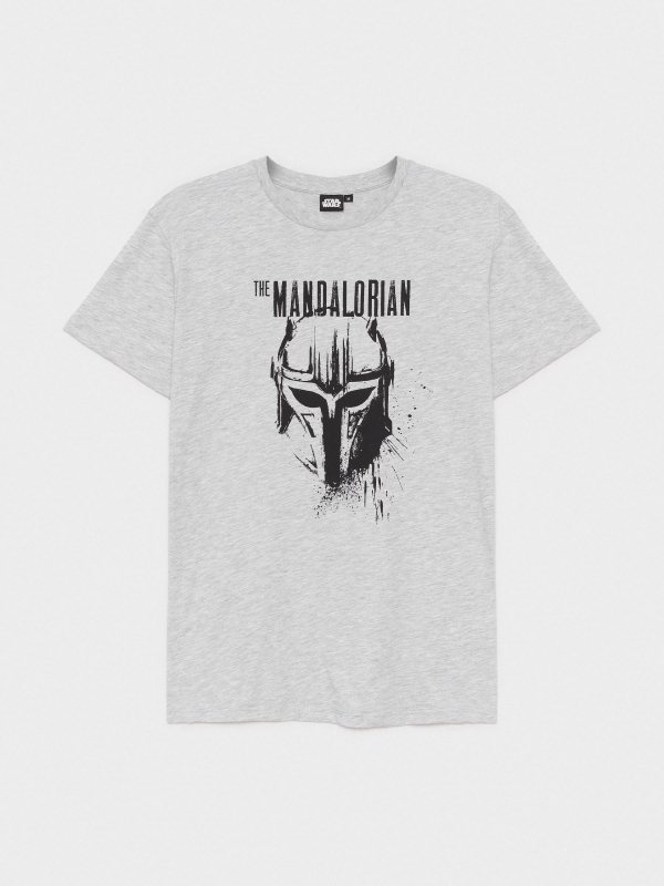  Camiseta Mandalorian gris