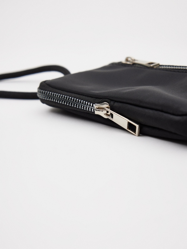 Handbag 18x11x2cm black detail view