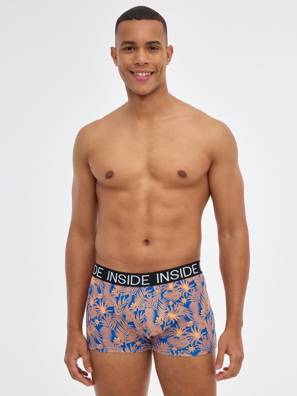 Boxer briefs print 4 pack front view
