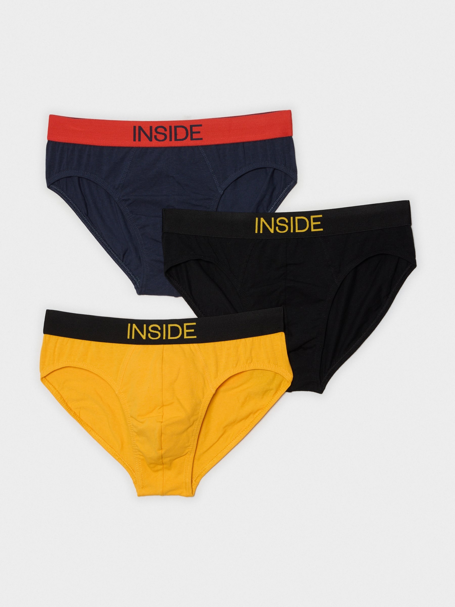 Plain briefs pack 7 u, Men's Underwear