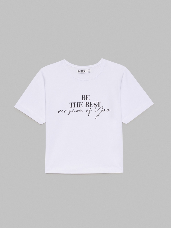  Be the Best T-shirt white