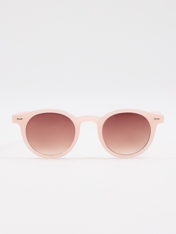 Gafas de sol acetato redondas rosa
