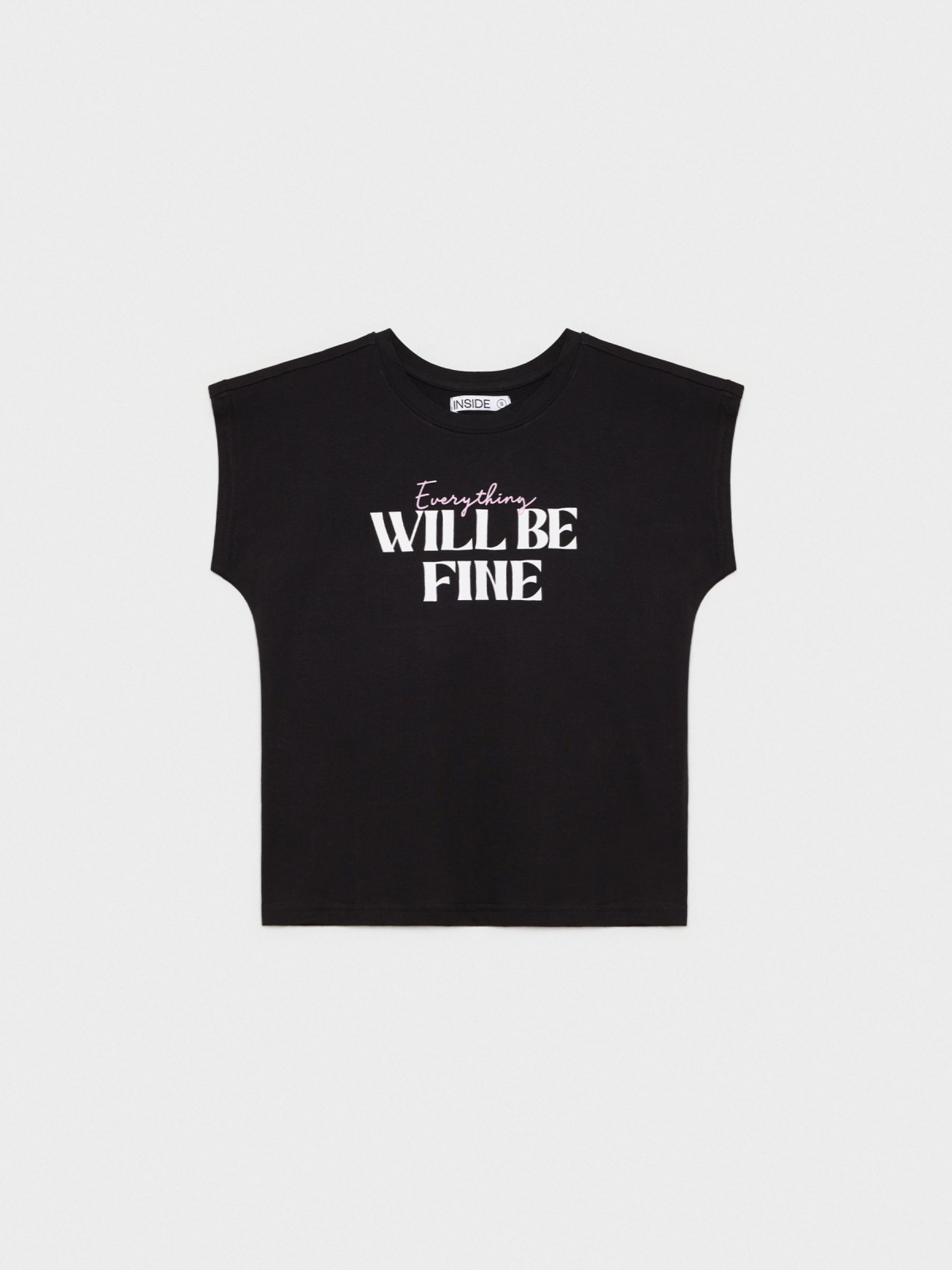  Will Be Fine T-shirt black