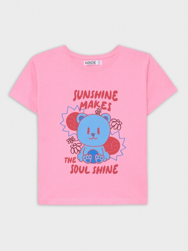  Sunshine T-shirt pink
