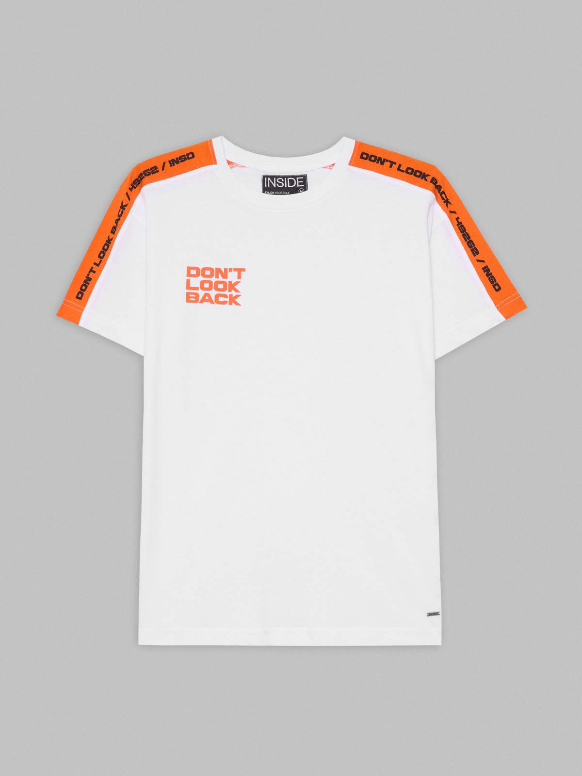  Dont look back T-shirt white