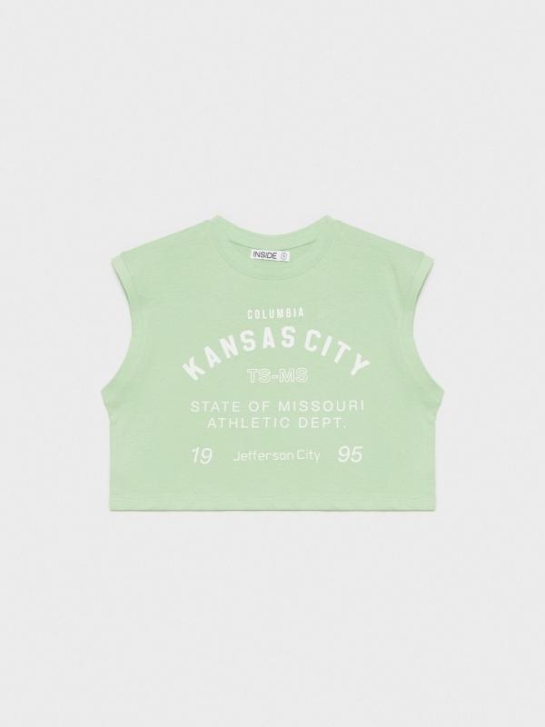  Camiseta Kansas City verde claro