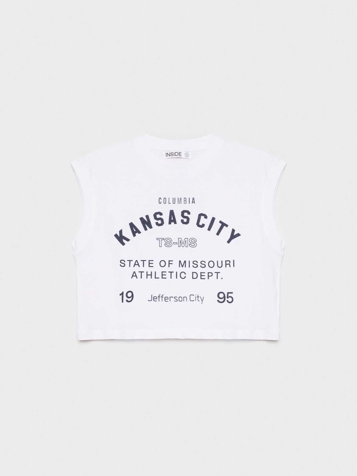  T-Shirt de Kansas City branco