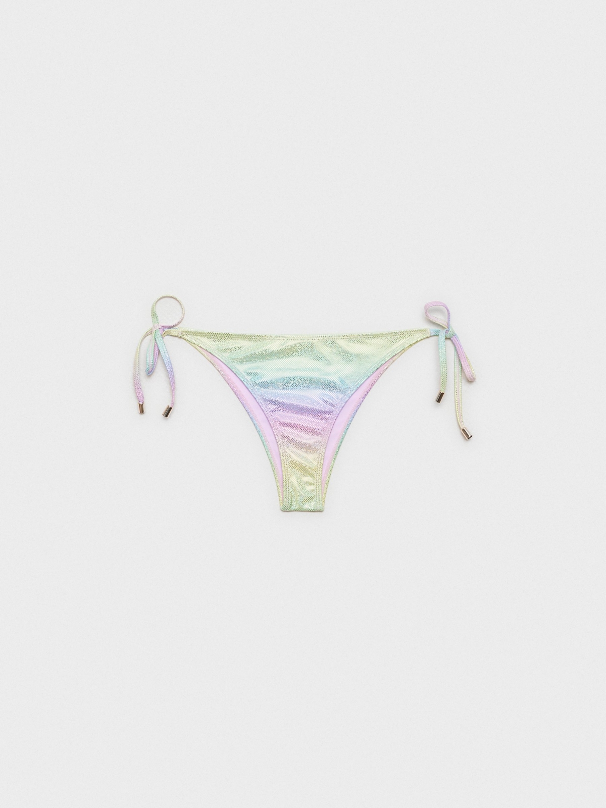  Triangle bikini bottoms with glitter multicolor