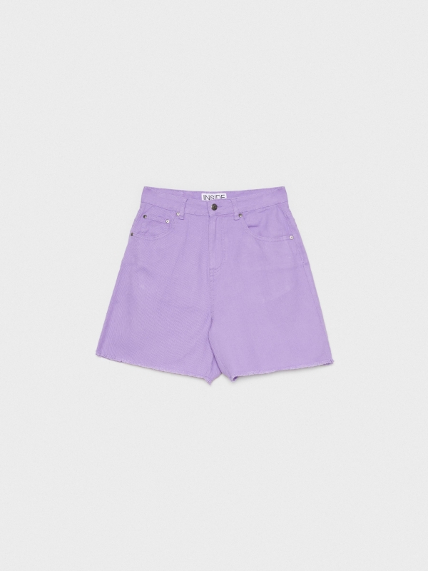  Vintage denim shorts lilac