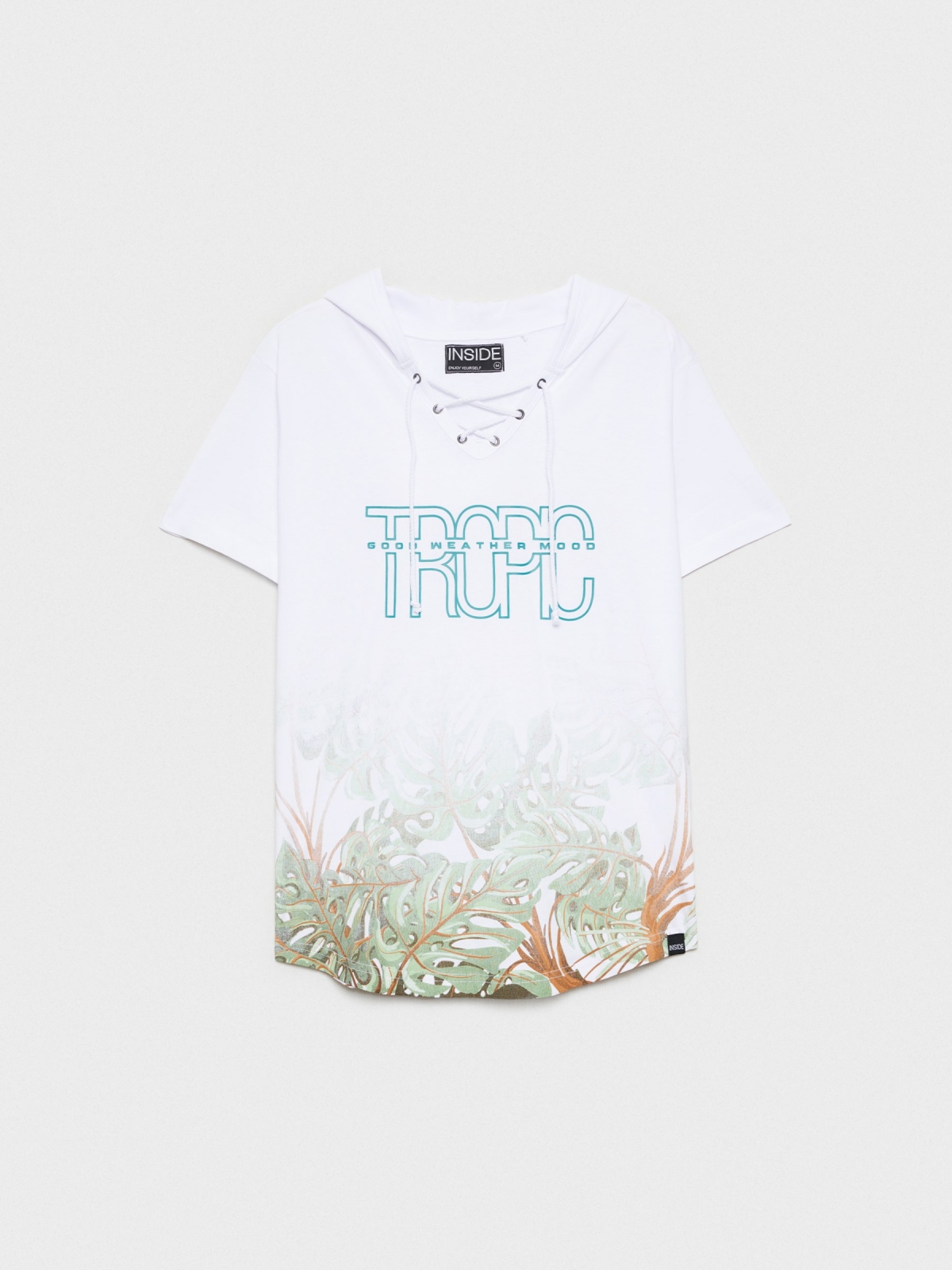  T-shirt Tropic branco