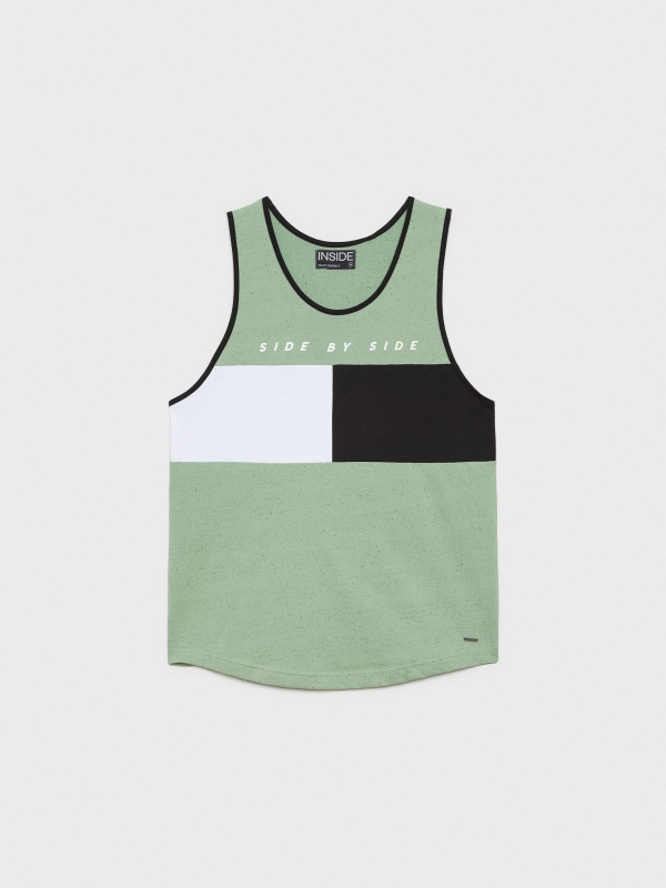  Side by Side T-shirt green