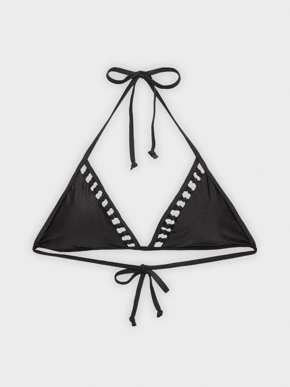 Bikini top with knots black