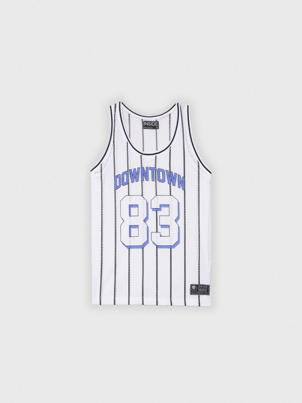  Camiseta Downtown 83 blanco