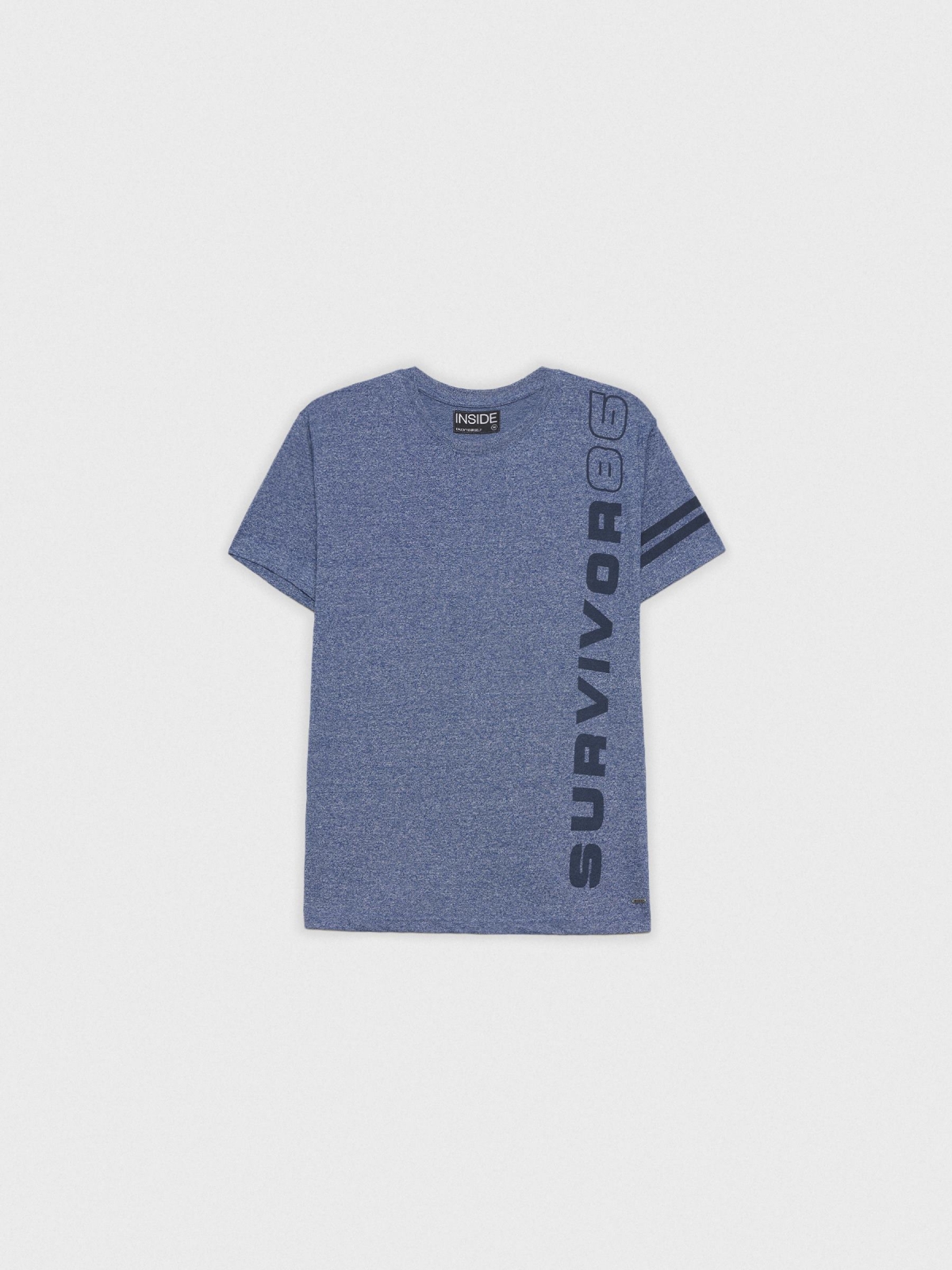 T-shirt Survivor azul