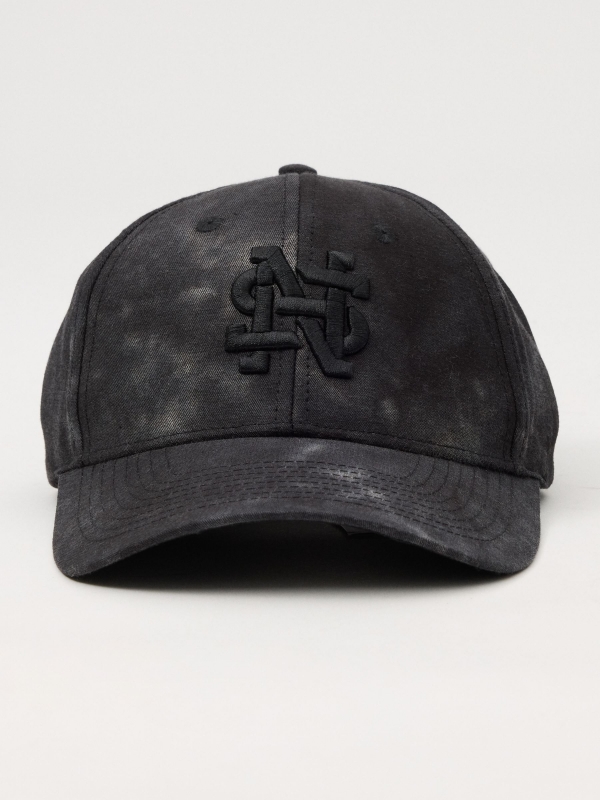 Baseball cap logo black