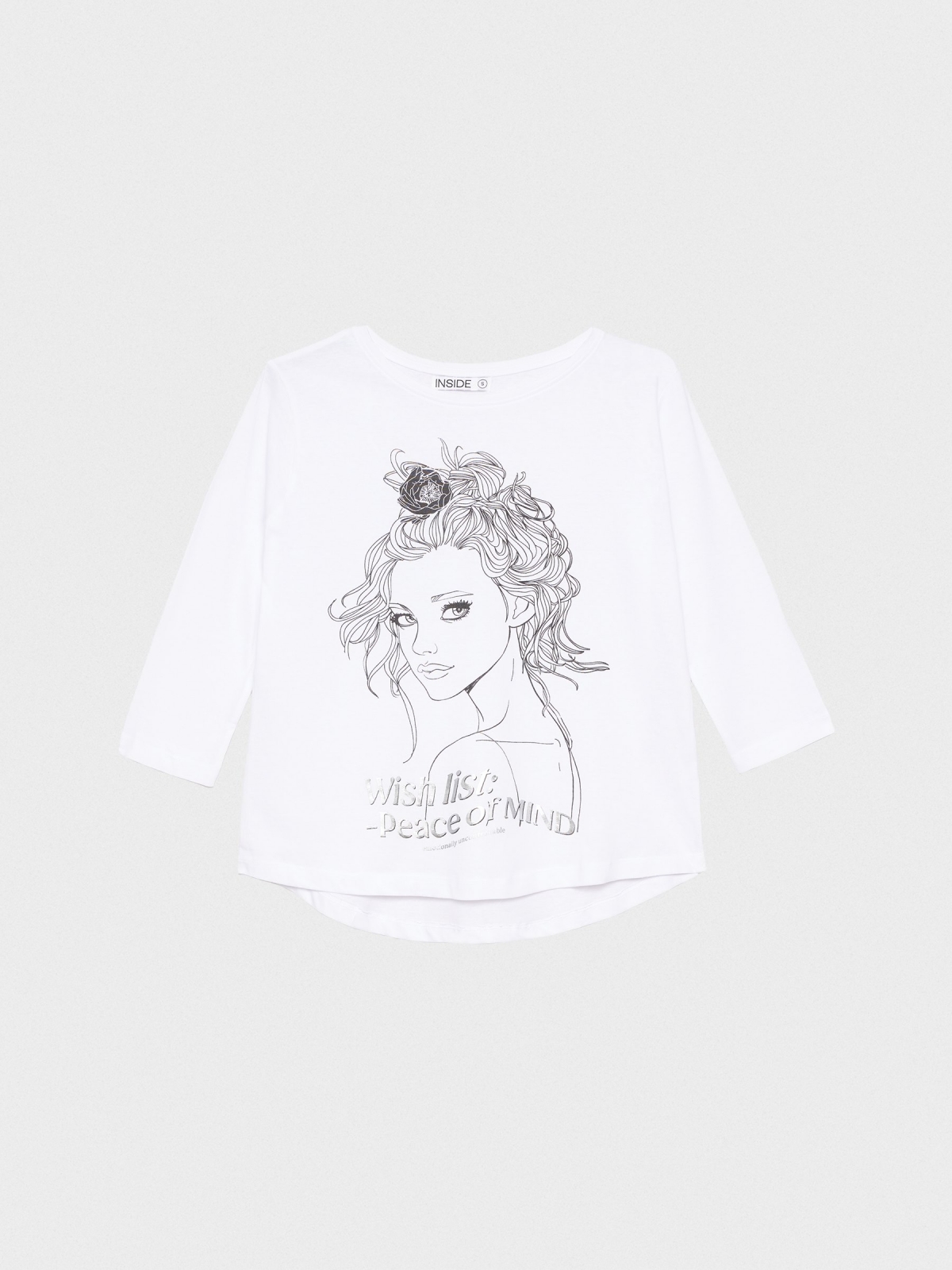  Wish List T-shirt white