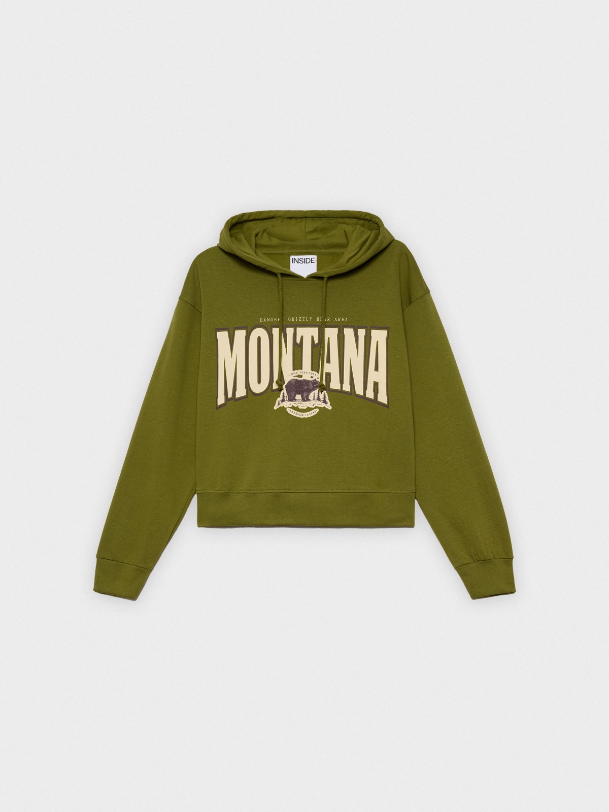  Sweatshirt Montana cáqui