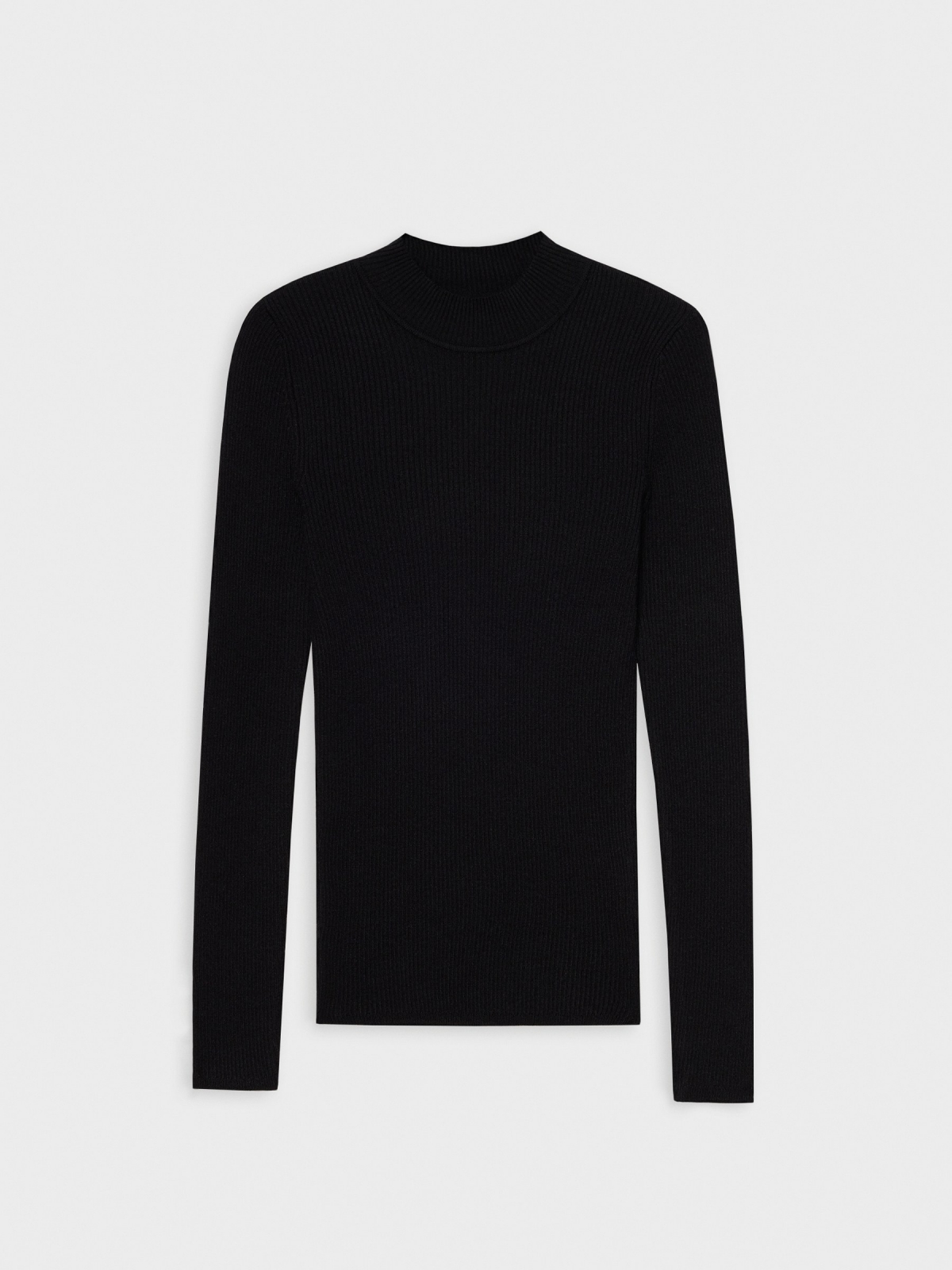  Black sweater with turtleneck black