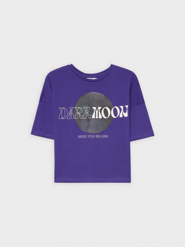  Darkmoon print T-shirt violet