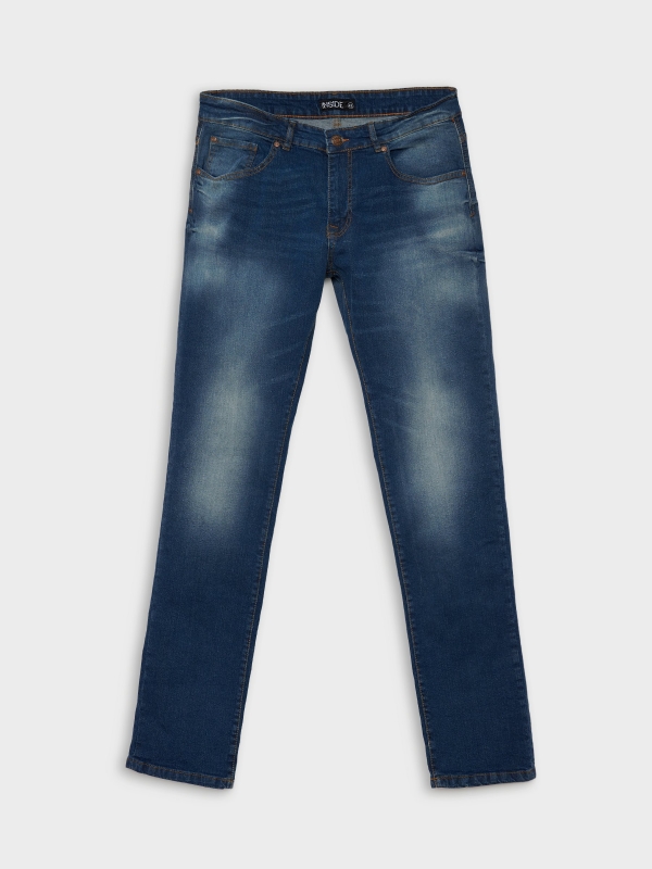  Basic regular jeans dark blue