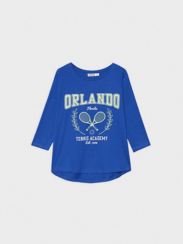  T-Shirt Tennis Academy azul escuro