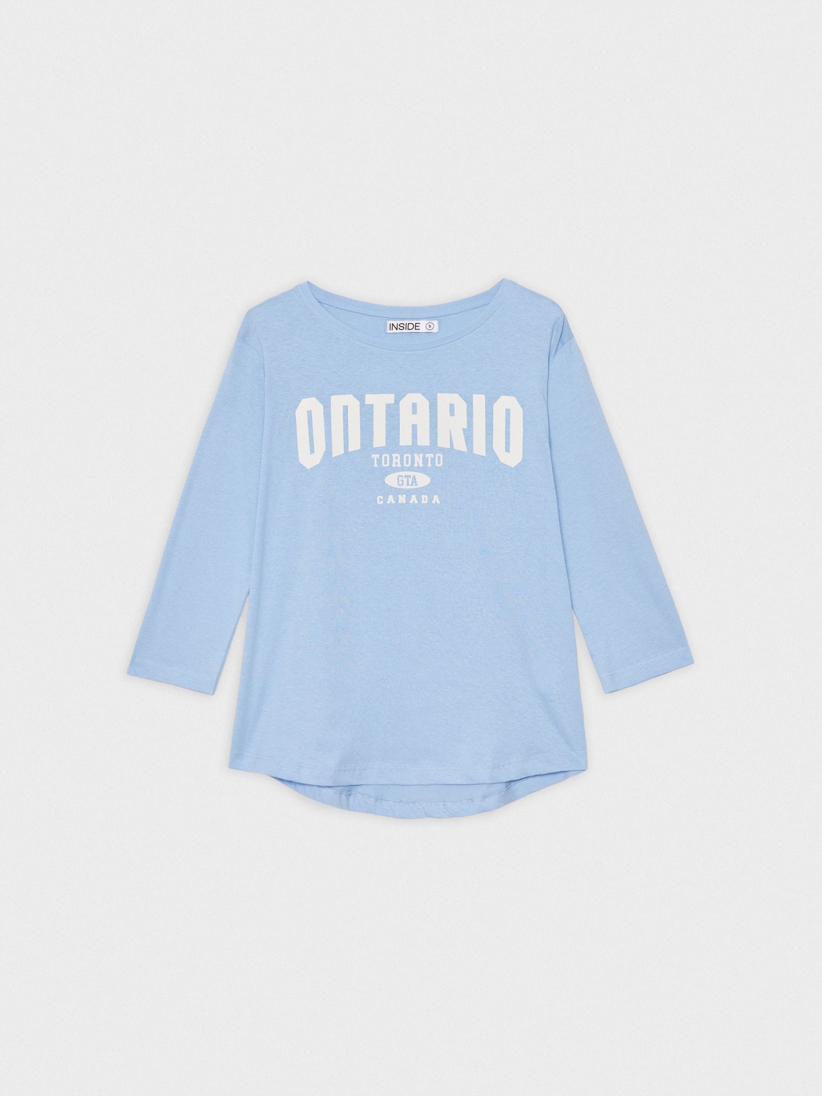  Ontario 3/4 T-shirt blue