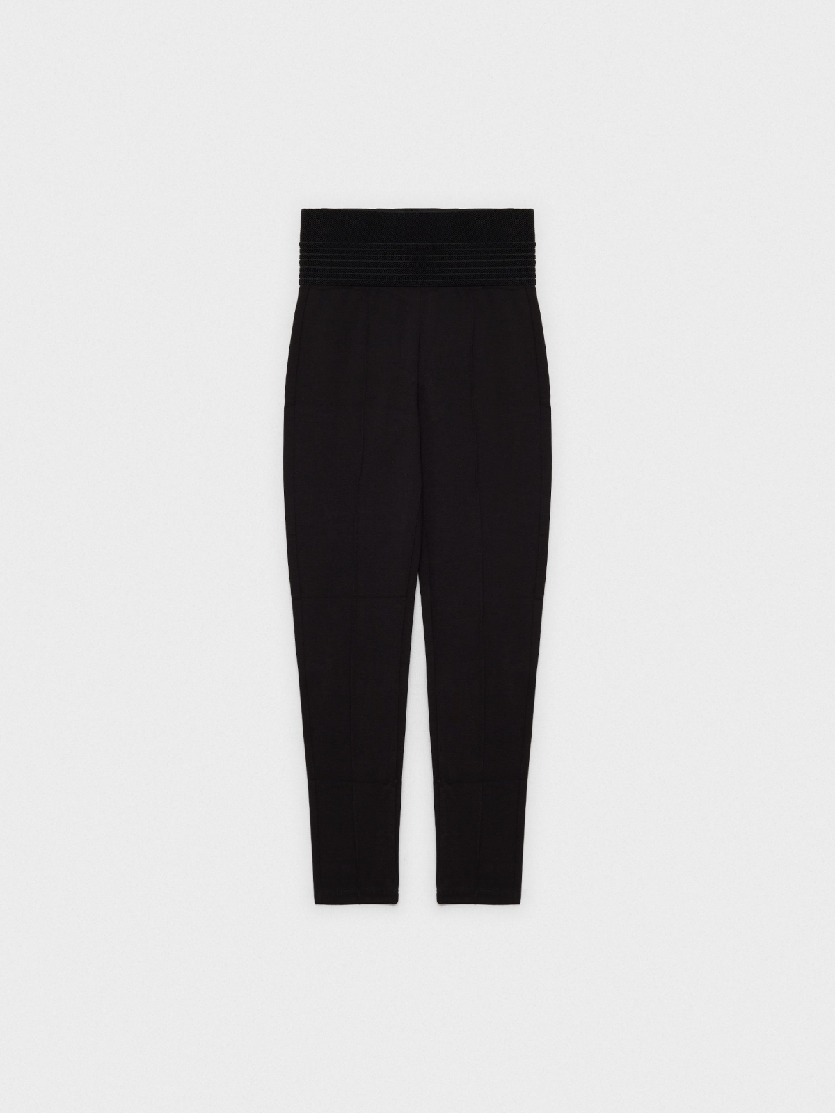  Legging with wide waistband black