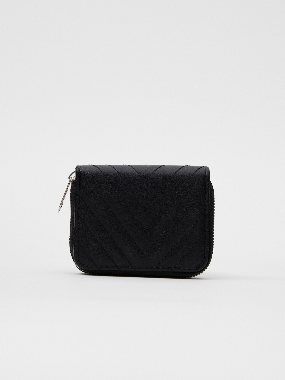Women's leatherette wallet black