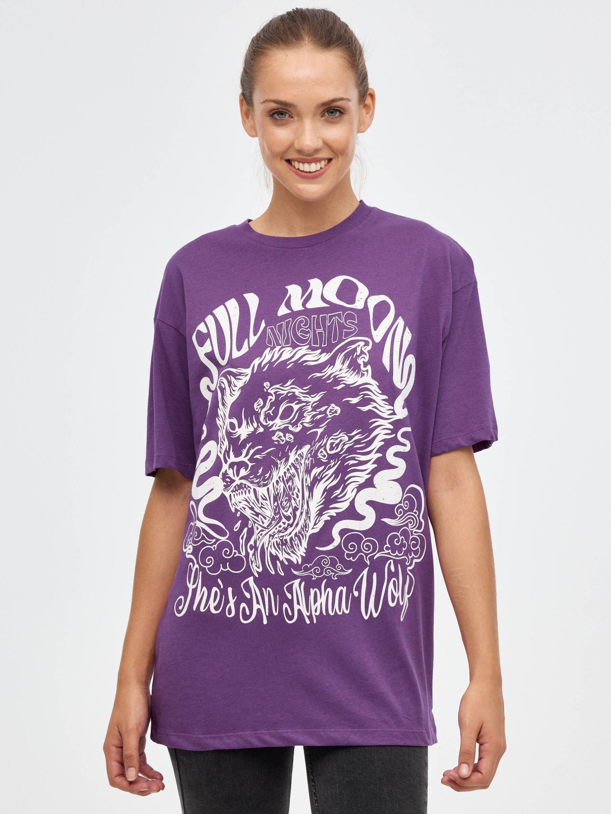 Camiseta print Full Moon