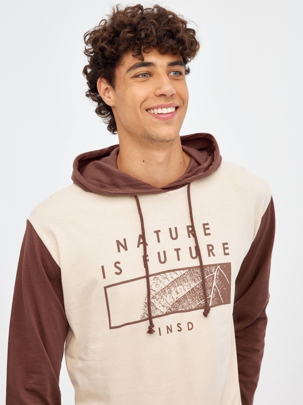 Camiseta Nature is Future arena vista detalle