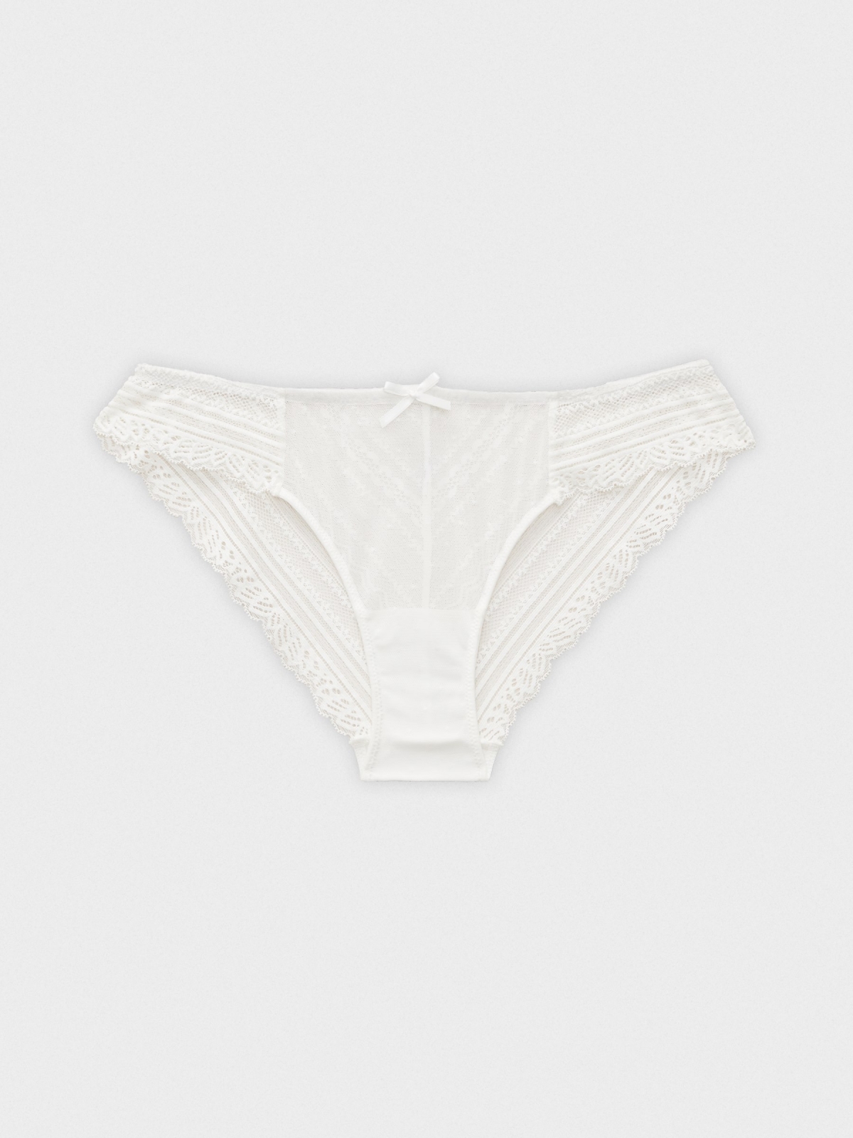 Classic white lace panties white