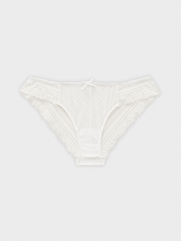 Classic white lace panties white