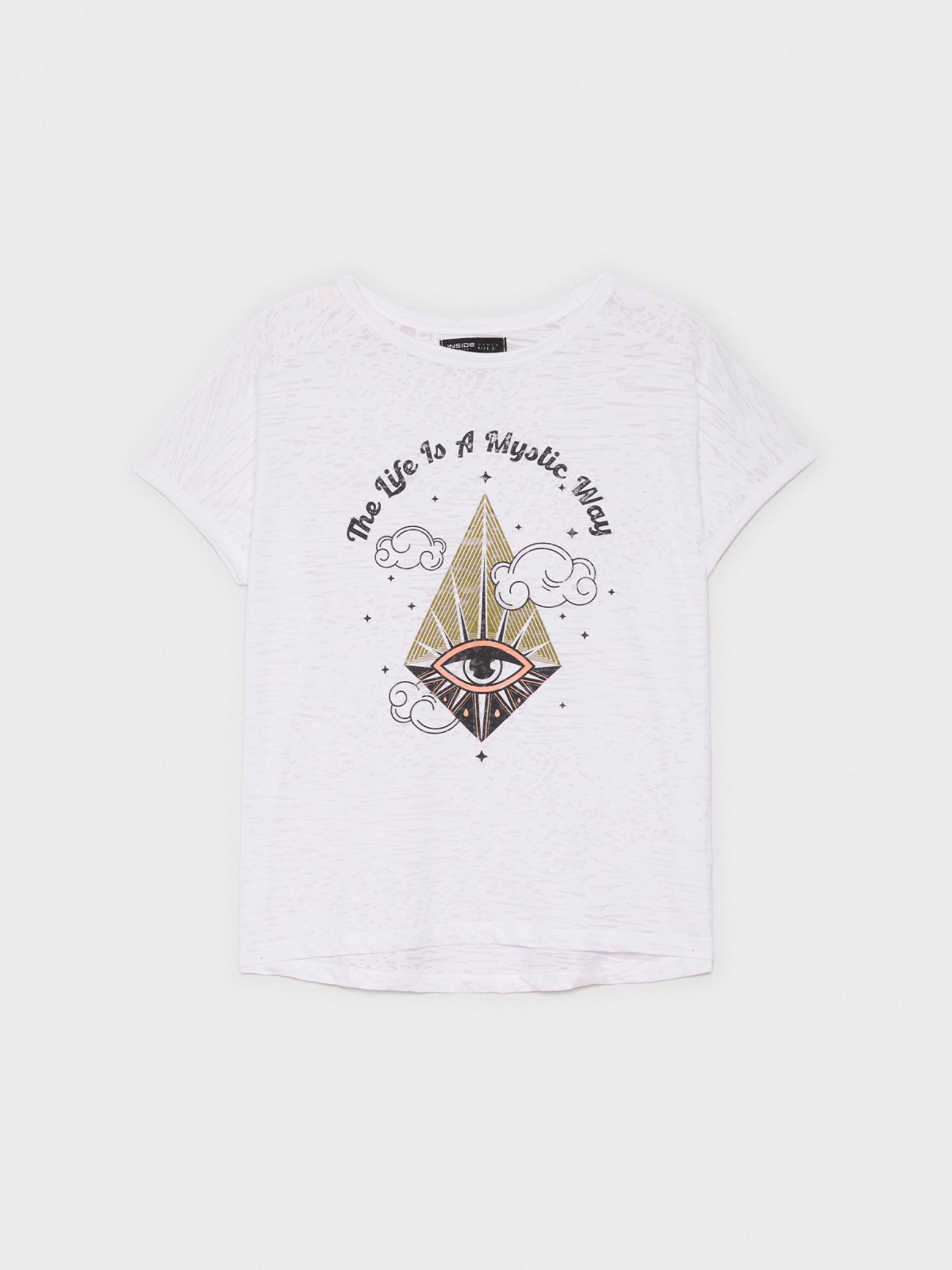  T-shirt Mystic Way branco