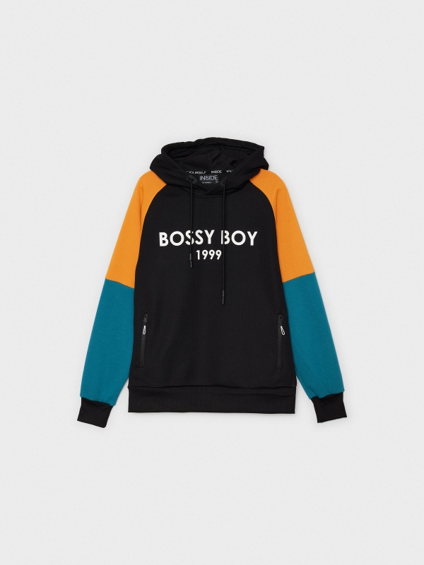  Sweatshirt Bossy Boy preto