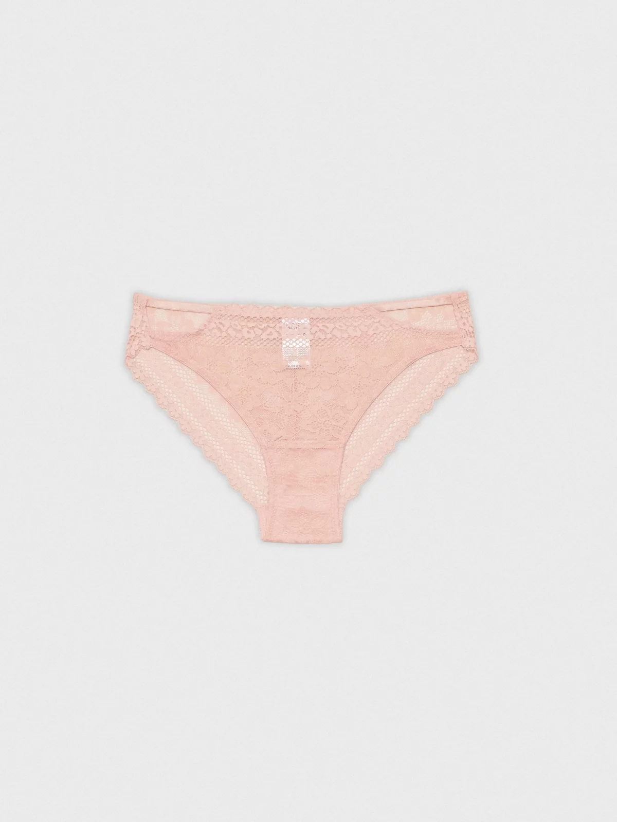 Classic panty with straps pink