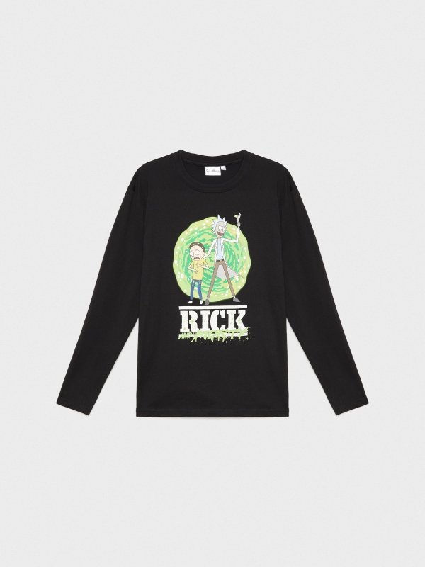  Rick&Morty series T-shirt black