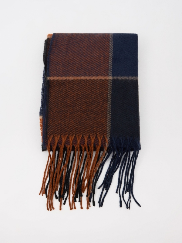 Men's plaid scarves multicolor