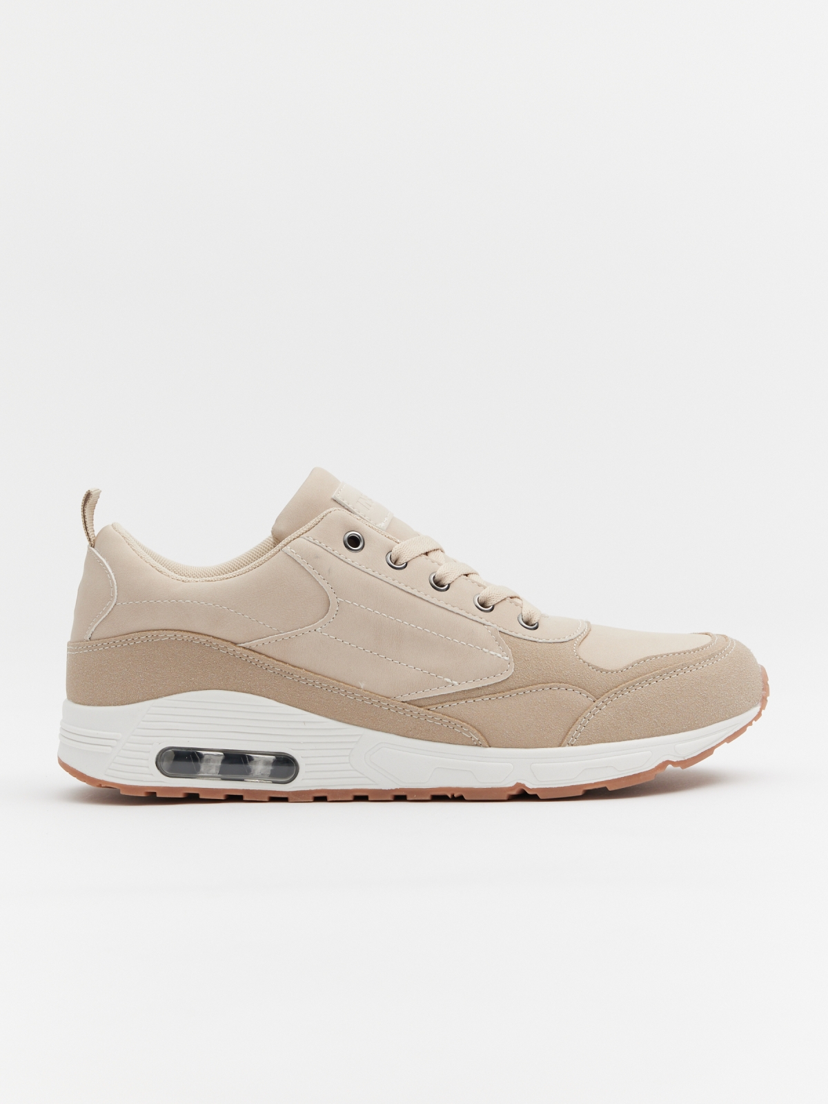 Air combined casual sneaker sand