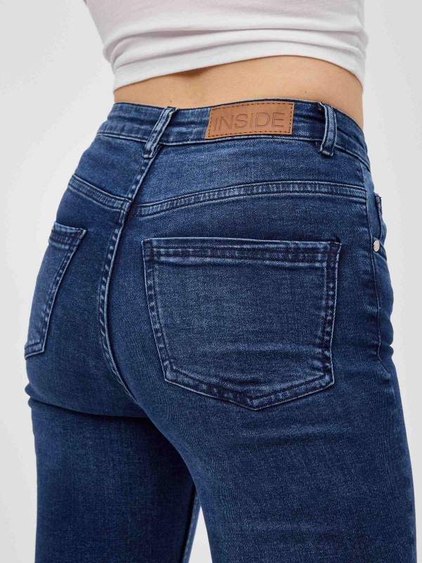 Jeans skinny básicos azul azul vista detalle