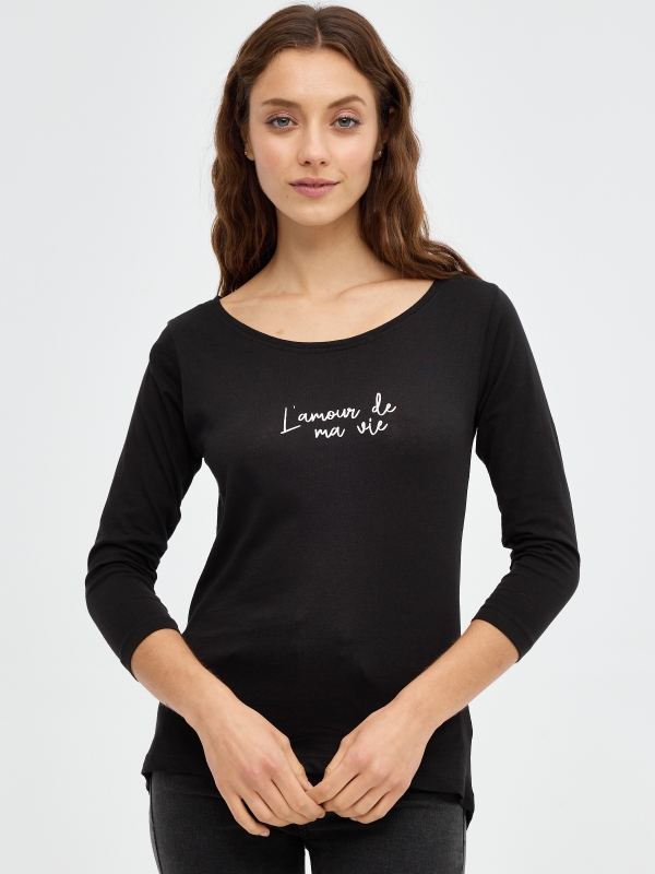 Camiseta slim L'amour