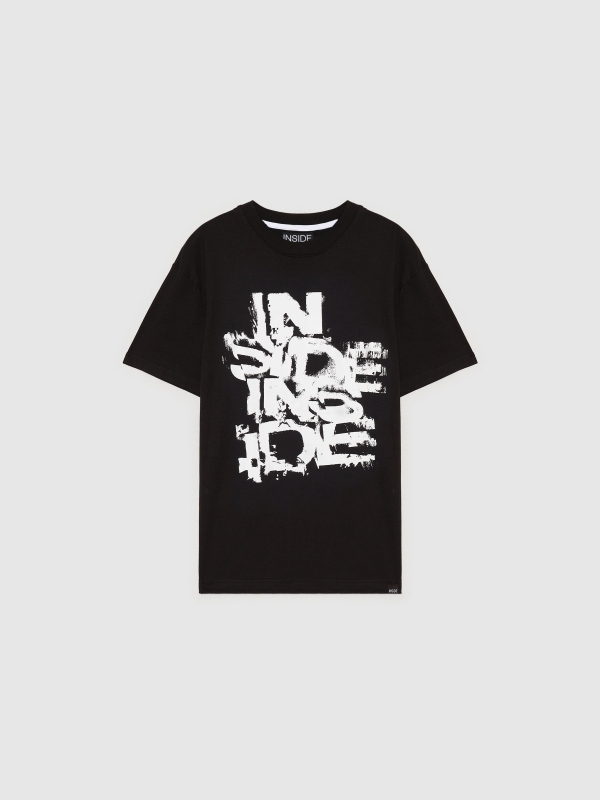  Camiseta logo INSIDE negro
