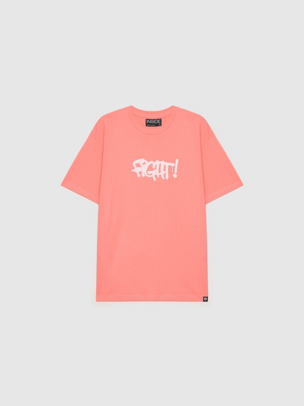  Fight! T-shirt pink