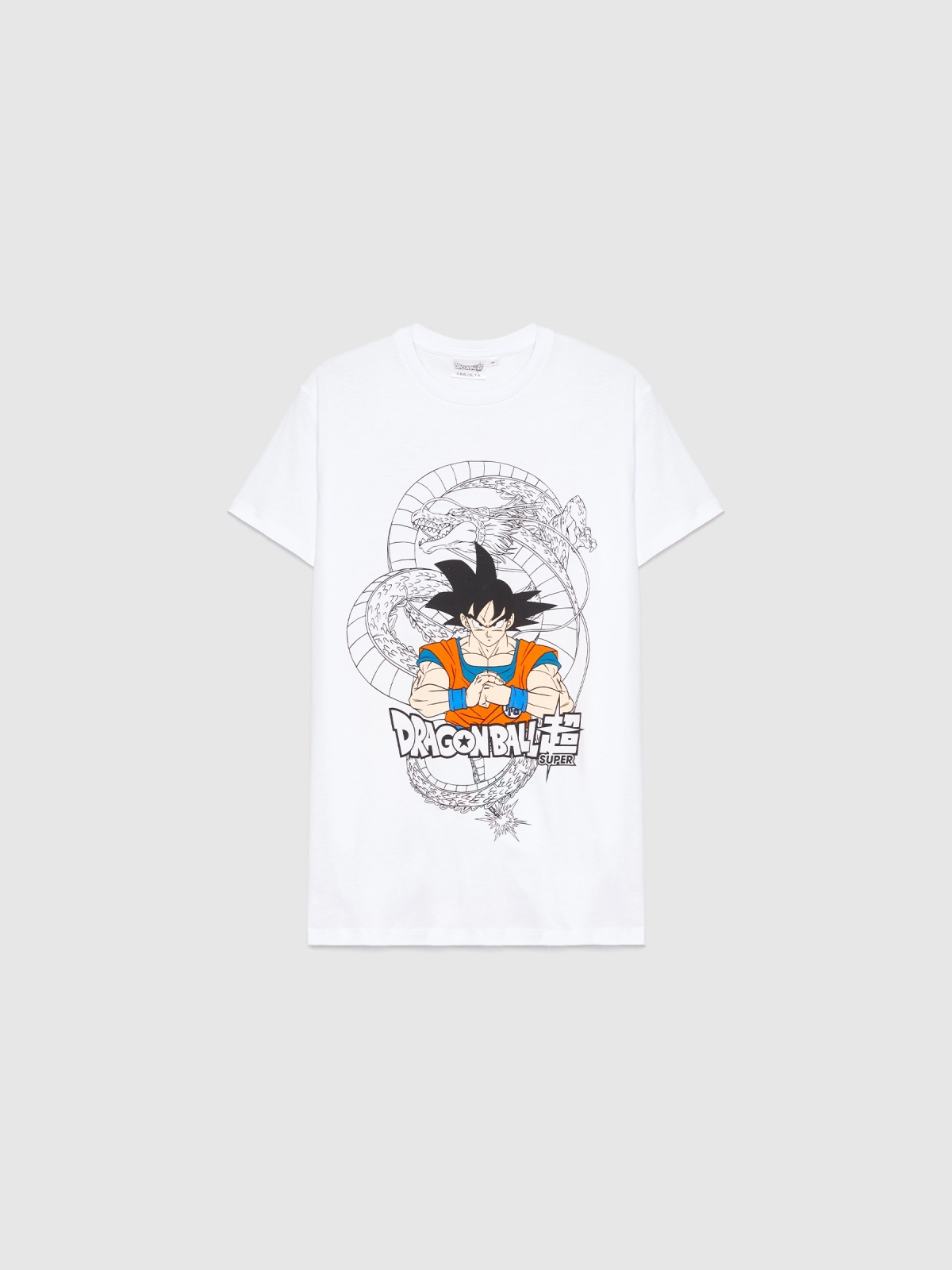  Camiseta Dragon Ball Super blanco
