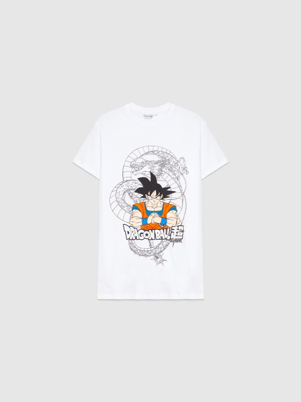  T-shirt Dragon Ball Super branco