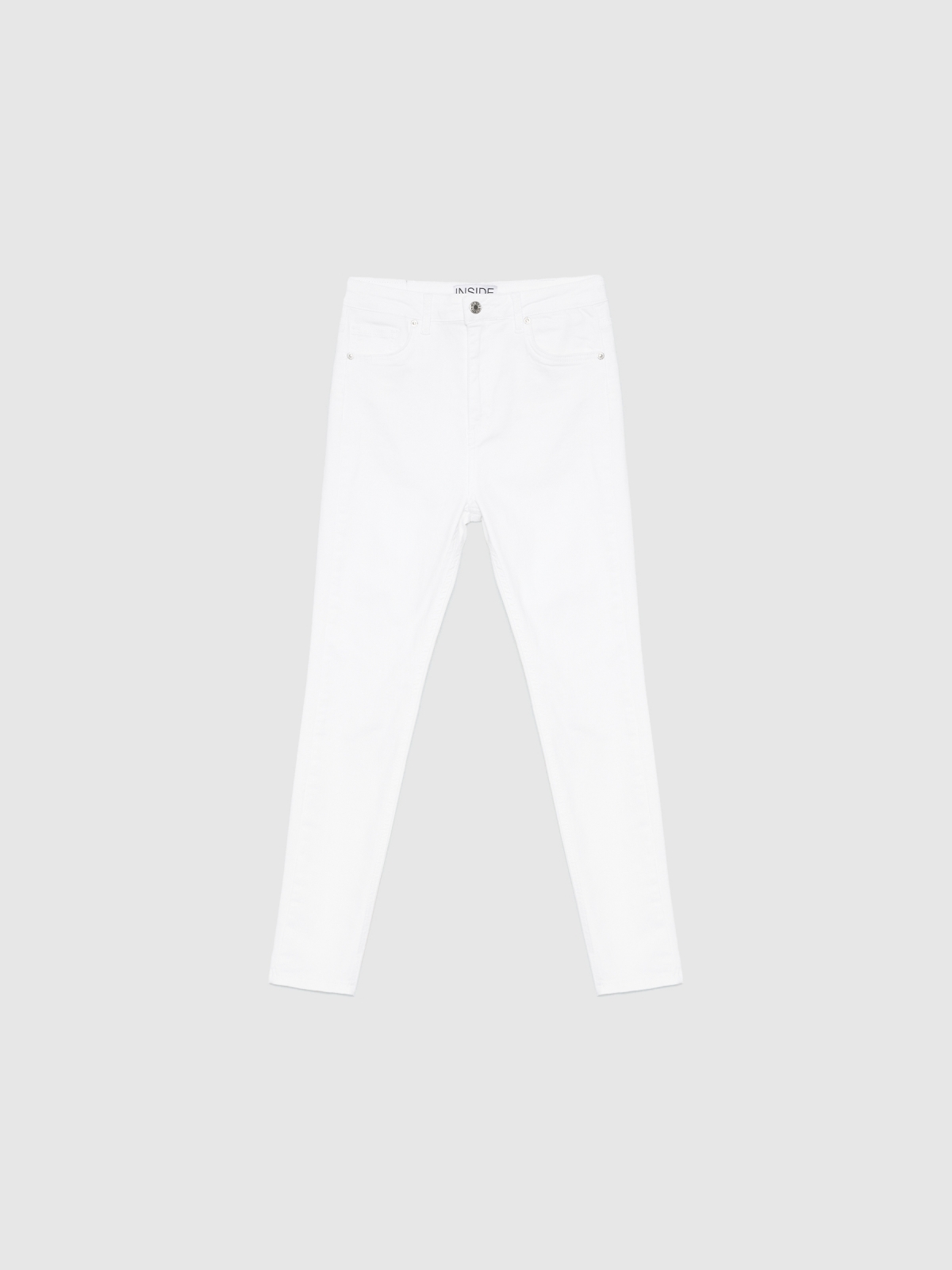  Basic skinny pants white