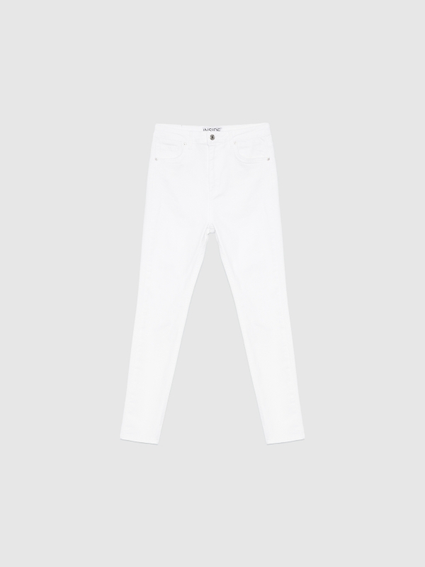 Basic skinny pants white
