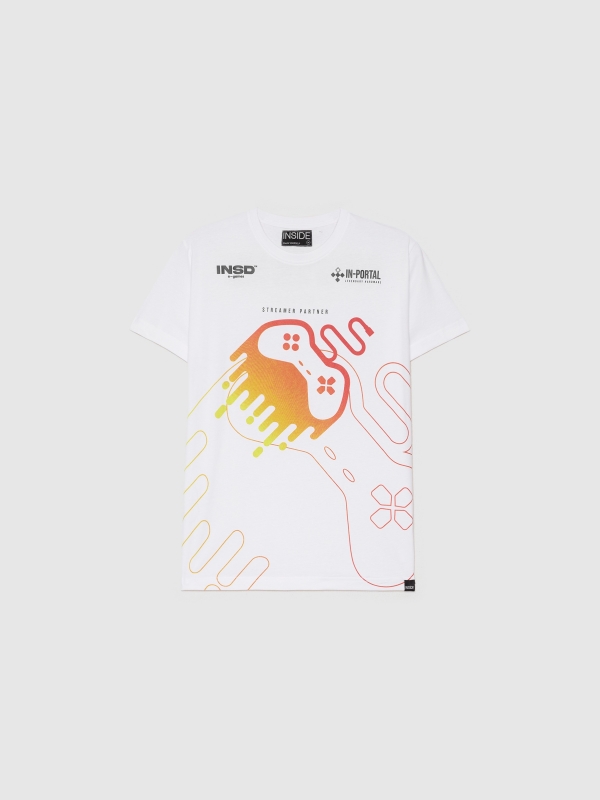  Gamer T-shirt white