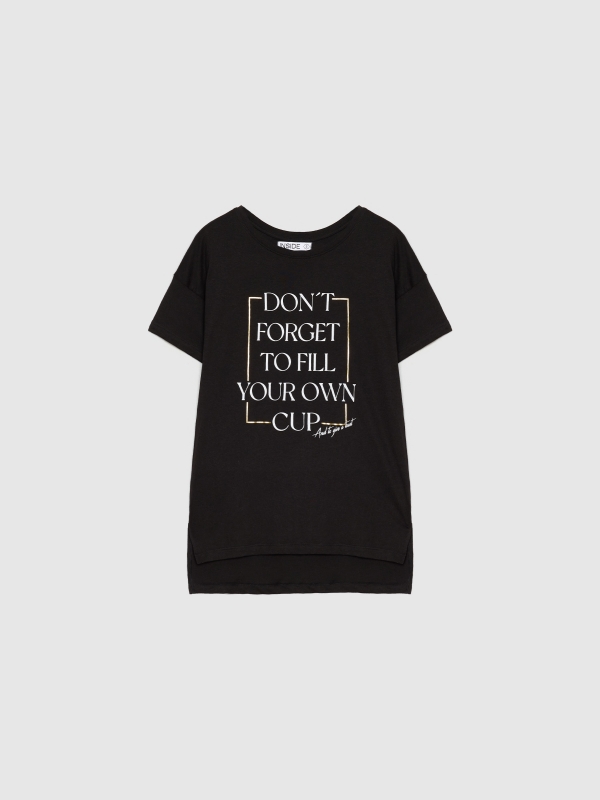  Camiseta Don´t Forget negro