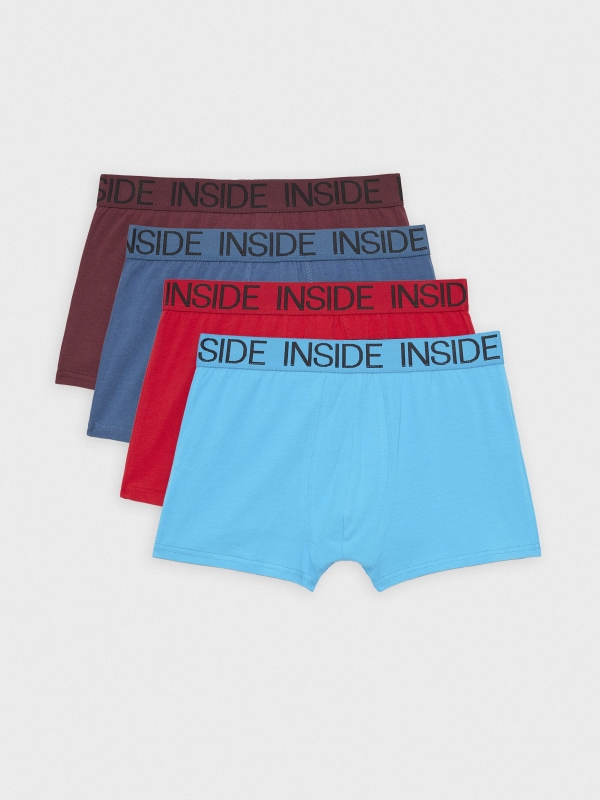Calzoncillos boxer pack 4
