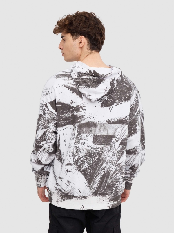 Analog Sweatshirt white middle back view